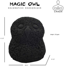 Load image into Gallery viewer, CHADA - Magic  Owl     Activated Charcoal Decorative Deodorizer

